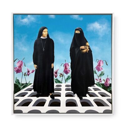 Similarities in the opposite - a Paint Artowrk by Arianna Conti